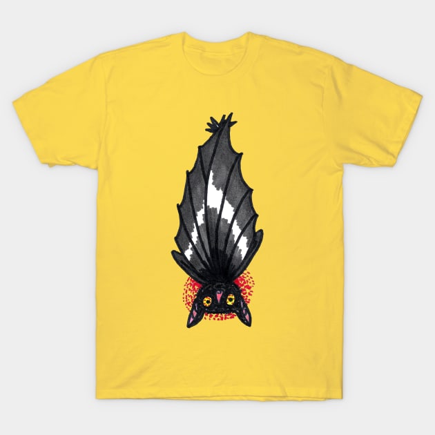 Hanging Bat T-Shirt by Brieana